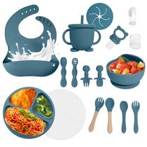 Conjunto de desmame Baby Led Catvegue, 17 peças de silicone sem BPA
