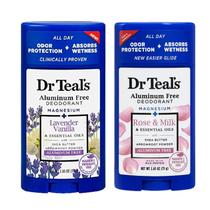 Conjunto de desodorante para presente Dr. Teal's Vanilla Lavender & Rose 150 ml