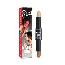 Conjunto de destaques e contornos Rude Cosmetics Magic Duo Tan Conjunto de destaques e contornos Rude Cosmetics Magic Duo Tan