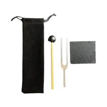 Conjunto De Diapasões De Liga De Alumínio Ponderados 128/256/512Hz Para Cura Sonora, Yoga E