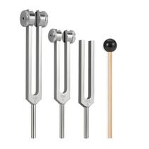 Conjunto de Diapasón Bysameyee 128Hz 256Hz 512Hz para Terapia Sonora Conjunto de Diapasón Bysameyee 128Hz 256Hz 512Hz para Terapia Sonora