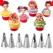 Conjunto de dicas de tubulação Aramox Russian Piping Bizzles, 7 peças de aço inoxidável