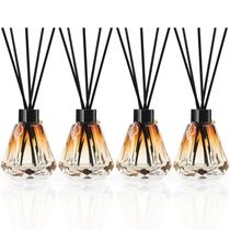 Conjunto de difusores Reed TRIFOLIC 4 frascos de 60 ml com 20 palitos Gold Leaf
