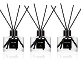 Conjunto de difusores Reed WEALD TRIBE Bambu, sálvia e sal marinho 50mL x3 Conjunto de difusores Reed WEALD TRIBE Bambu, sálvia e sal marinho 50mL x3