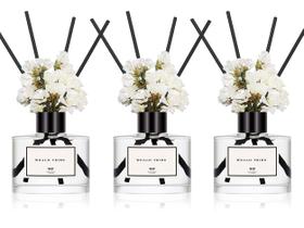 Conjunto de difusores Reed WEALD TRIBE Real Flower com óleos essenciais