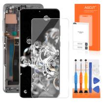Conjunto de digitalizador de tela de toque com display LCD para Samsung Galaxy S20 Ultra 5G