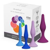 Conjunto de Dilatadores RetaIs Intimate Rose de Silicone Médico com 4 Peças Conjunto de Dilatadores RetaIs Intimate Rose de Silicone Médico com 4 Peças