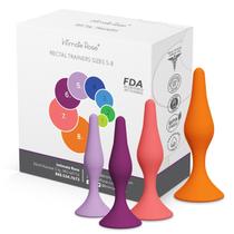 Conjunto de Dilatadores Reto Intimate Rose em Silicone Médico 4 Peças Conjunto de Dilatadores Reto Intimate Rose em Silicone Médico 4 Peças