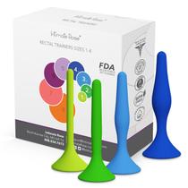 Conjunto de Dilatadores Reto Intimate Rose em Silicone Médico 4 Unidades Conjunto de Dilatadores Reto Intimate Rose em Silicone Médico 4 Unidades