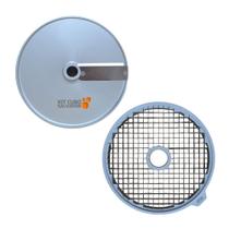 Conjunto de Discos Corte E10 Fatias 10mm e GC10 Cubos 10mm para PA7 PRO 10x10x10mm (Sopas) - Skymsen