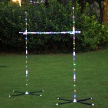 Conjunto de discos voadores Outdoor Yard Games OUTTOY 2 em 1 Limbo Game Conjunto de discos voadores Outdoor Yard Games OUTTOY 2 em 1 Limbo Game