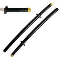 Conjunto de dois Japan Samurai Pu Foam Blade Anime Sword Ninja Kat