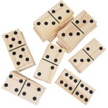 Conjunto de dominós gigantes de madeira GOTHINK para adultos e crianças Conjunto de dominós gigantes de madeira GOTHINK para adultos e crianças