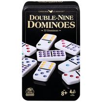 Conjunto de dominós Spin Master Games Cardinal Classics Double Nine