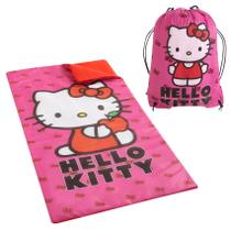 Conjunto de dormir Sanrio Hello Kitty com bolsa de estilingue e saco de dormir
