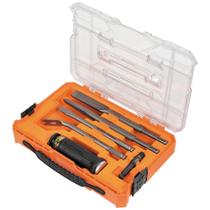 Conjunto de drivers de demolição SDS Klein Tools 32755SD com estojo de 7 peças