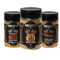 Conjunto de Dry Rubs Gourmet Master Chef 330G GFC 3