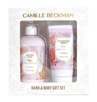 Conjunto de duetos para mãos e corpo Camille Beckman Silky Body Cream 390 ml e creme para mãos com glicerina 180 ml Conjunto de duetos para mãos e corpo Camille Beckman Silky Body Cream 390 ml e creme para mãos com glicerina 180 ml