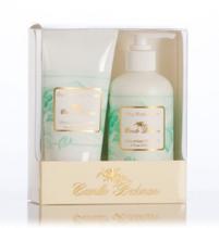 Conjunto de duetos para mãos e corpo Camille Beckman Silky Body Cream