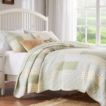 Conjunto de edredões Barefoot Bungalow Juniper King Size Sage Conjunto de edredões Barefoot Bungalow Juniper King Size Sage