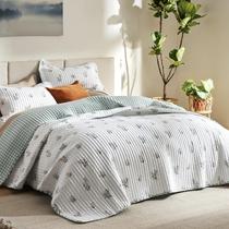 Conjunto de edredões Bedsure Floral King com 2 fronhas, 3 peças Conjunto de edredões Bedsure Floral King com 2 fronhas, 3 peças