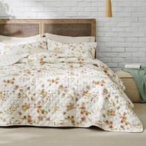 Conjunto de edredões Bedsure Floral Queen com 2 fronhas de 90 x 96 polegadas