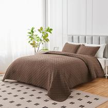Conjunto de edredões de 3 peças U-NICE HOME Full/Queen 229x244cm reversível