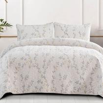 Conjunto de edredões Exclusivo Mezcla Reversible Floral King Size Conjunto de edredões Exclusivo Mezcla Reversible Floral King Size