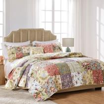Conjunto de edredões Greenland Home Blooming Prairie Cotton Twin Size