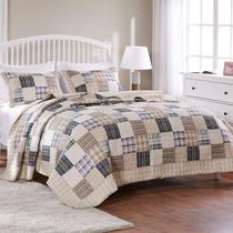 Conjunto de edredões Greenland Home Oxford Full/Queen Size 3 peças Conjunto de edredões Greenland Home Oxford Full/Queen Size 3 peças
