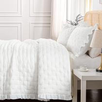 Conjunto de edredões HIARUO Queen Size Soft Warm Reversível Branco Conjunto de edredões HIARUO Queen Size Soft Warm Reversível Branco