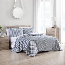 Conjunto de edredões Stone Cottage Willow Way Indigo 100% algodão King Conjunto de edredões Stone Cottage Willow Way Indigo 100% algodão King