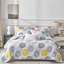 Conjunto de edredões UOZZI BEDDING reversível king size 102 x 90 +2 capas