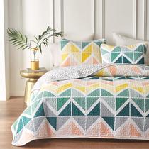 Conjunto de edredões UOZZI BEDDING Summer, 3 peças, reversível, king size