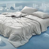 Conjunto de edredom Bedsure Cooling Edredons Queen Size Grey