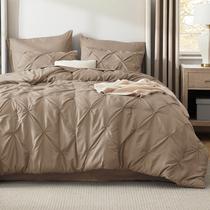 Conjunto de Edredom Bedsure King Size Khaki - 7 Peças Conjunto de Edredom Bedsure King Size Khaki - 7 Peças