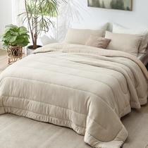 Conjunto de edredom Bedsure Queen Size Cooling/Warm, 3 peças
