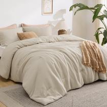 Conjunto de Edredom Bedsure Waffle King Size 3 Peças