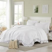 Conjunto de edredom Cupocupa White, edredom completo, 3 unidades