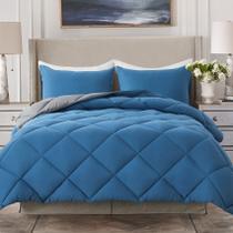 Conjunto de edredom Decroom Queen, 3 peças, acolchoado, alternativo Conjunto de edredom Decroom Queen, 3 peças, acolchoado, alternativo