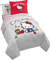 Conjunto de edredom Jay Franco Sanrio Hello Kitty Twin Size