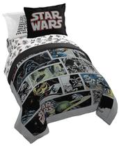 Conjunto de edredom Jay Franco Star Wars Comic Book em tamanho real