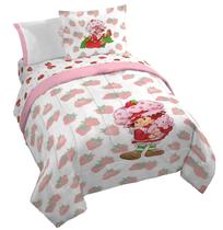 Conjunto de edredom Jay Franco Strawberry Shortcake Queen, 7 peças