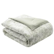 Conjunto de edredom Laura Ashley Home Natalie Sage/Off White Conjunto de edredom Laura Ashley Home Natalie Sage/Off White