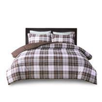 Conjunto de edredom Madison Park Parkston Plaid Twin/Twin XL Brown Conjunto de edredom Madison Park Parkston Plaid Twin/Twin XL Brown