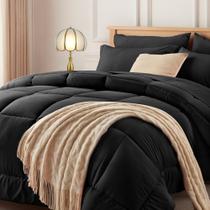 Conjunto de edredom Newpin Twin Bed em uma bolsa preta de 5 peças