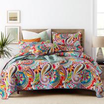 Conjunto de Edredom Qucover California King 100% Algodão Boho Conjunto de Edredom Qucover California King 100% Algodão Boho