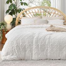 Conjunto de Edredom Queen Bedsure - Estilo Boho Tufted Shabby Chic