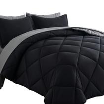 Conjunto de edredom reversível Bed in a Bag Cosybay Queen, 7 unidades