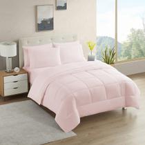 Conjunto de Edredom Sweet Home Collection California King - Rosa Conjunto de Edredom Sweet Home Collection California King - Rosa